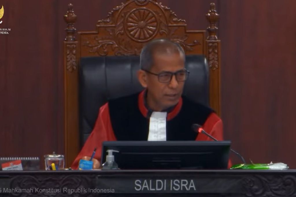 Hakim MK Tolak Panggilan Gibran dan Menkum di Sidang Sengketa