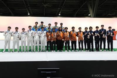 Update Klasemen Medali Asian Games 2026: Indonesia Kejar Malaysia