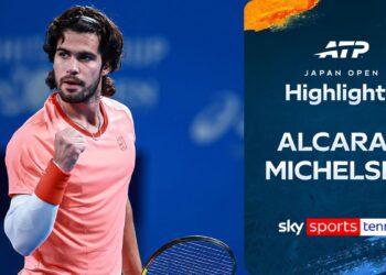 Carlos Alcaraz Awali Pertahanan Gelar Japan Open dengan Kemenangan atas Alex Michelsen